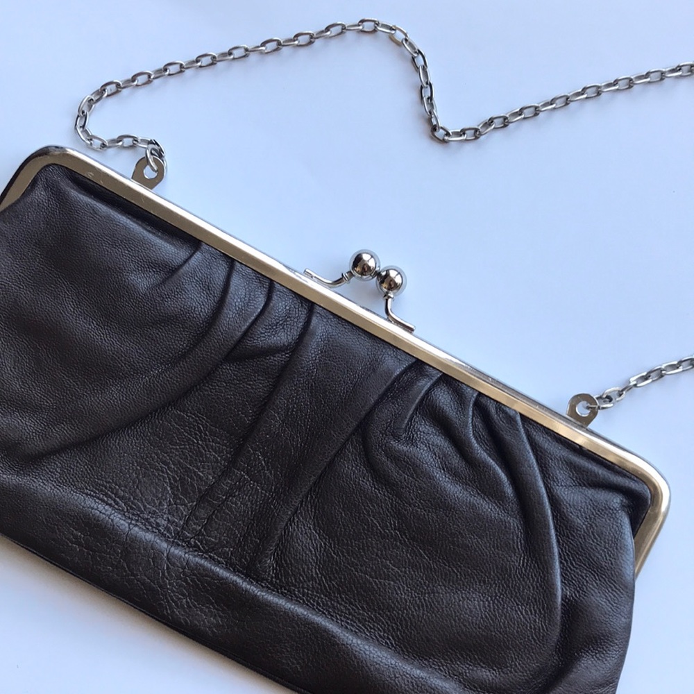 Small Leather Purse - Brown